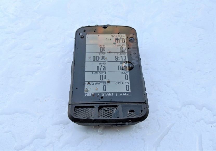 wahoo fitness elemnt roam - it turns out that when your computer isn&#039;t touchscreen, water...