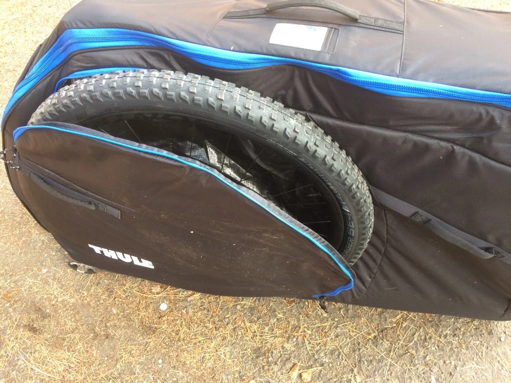 thule round trip traveler bike travel case review - the wheel pockets are extremely difficult to use and required us to...