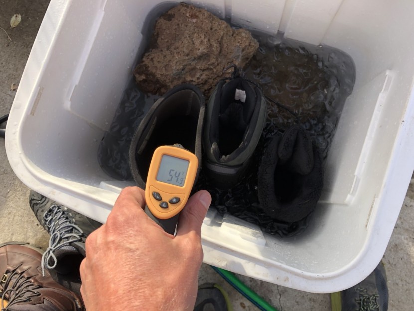 winter boots men - one of the ways we tested a boots warmth was to submerge them in an...