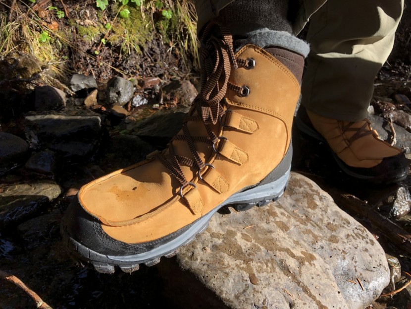 timberland chillberg insulated - the fit on this boot is loose, and you sort of want it that way due...