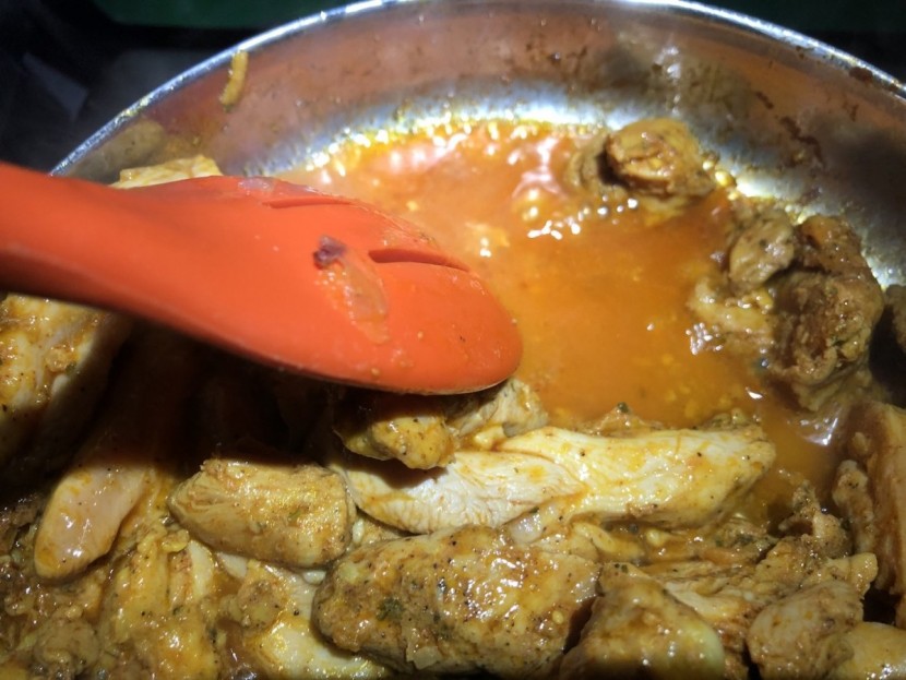 gsi outdoors glacier basecamper - here we cook up some marinated meats. the stainless steel (at the...