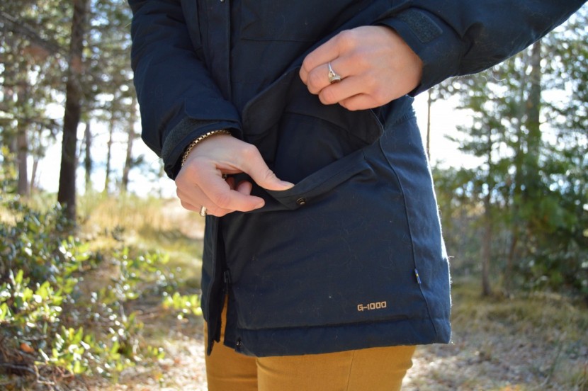 fjallraven singi down for women - out of the six exterior pockets we used these ones the most. they...