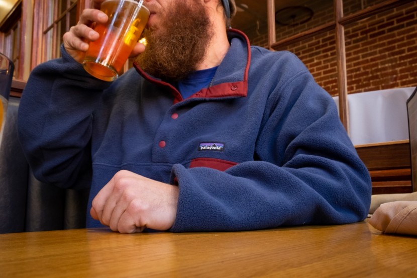 patagonia lightweight synchilla snap-t - this fleece performs best with a beer in hand.