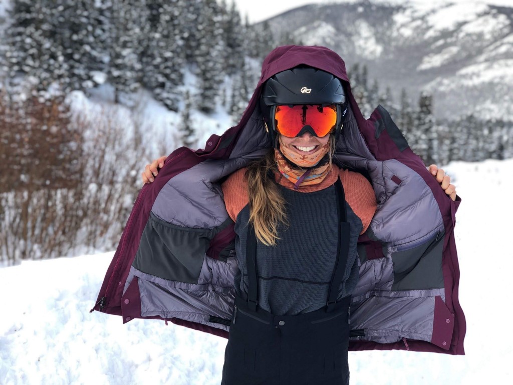 Patagonia ski jacket clearance womens