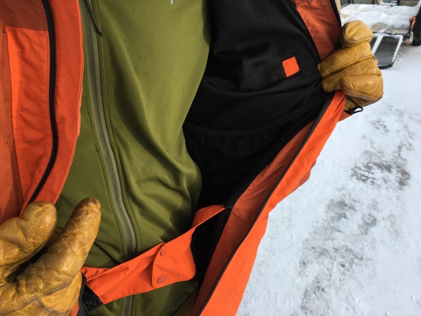 the north face balfron - a hanging fleece liner in the balfron provides more warmth than a...
