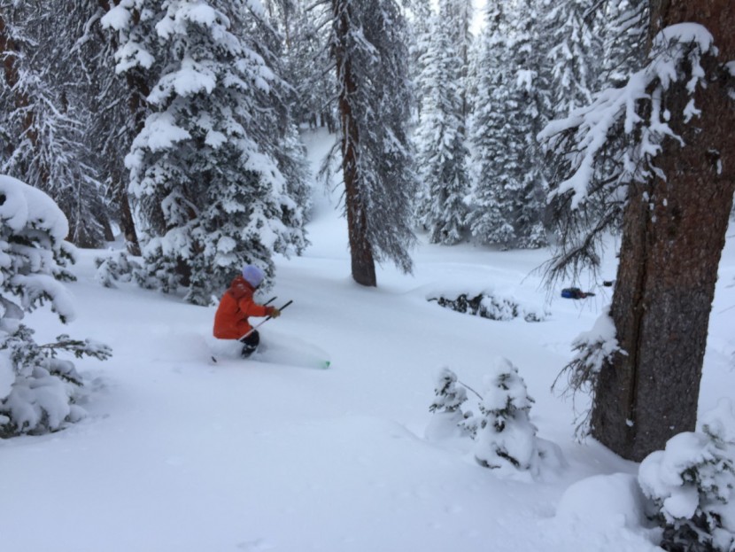 the north face balfron - wyoming powder in the balfron.
