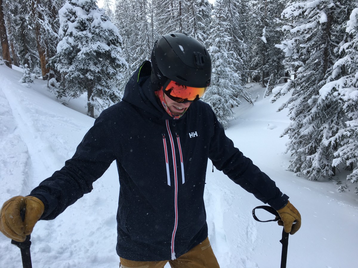 helly hansen alpha lifaloft ski jacket men review