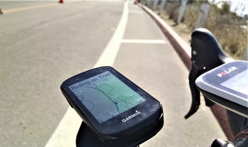 garmin edge 830 - once in a while, the edge 830 will be off by a few yards, especially...