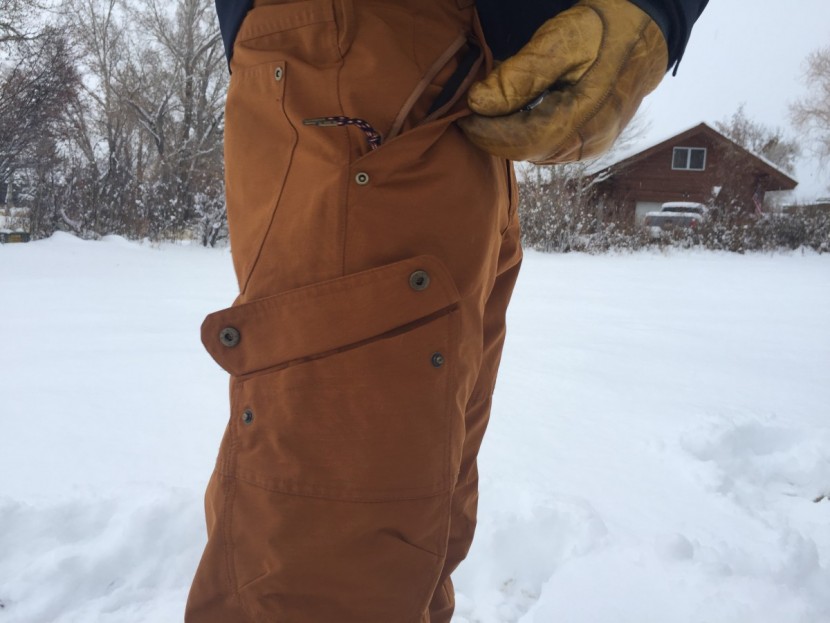 picture organic clothing yakoumo bib - none of the yakoumo&#039;s pockets are waterproof.