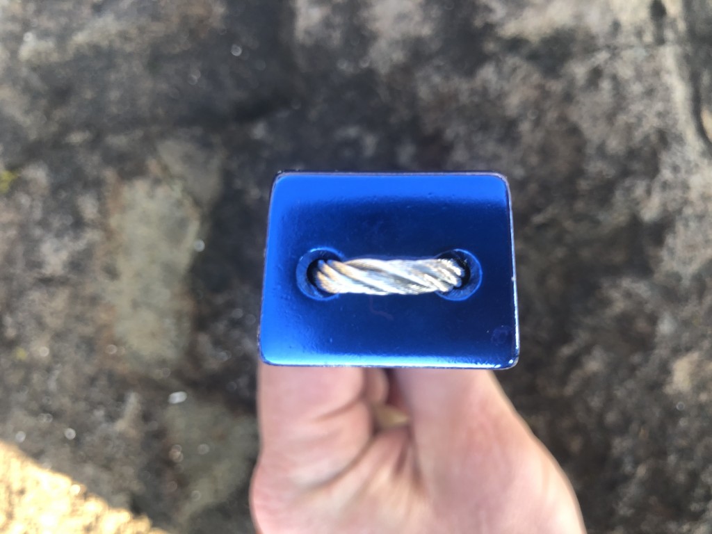 climbing nut - most models in our review featured some sort of trapezoidal shape...