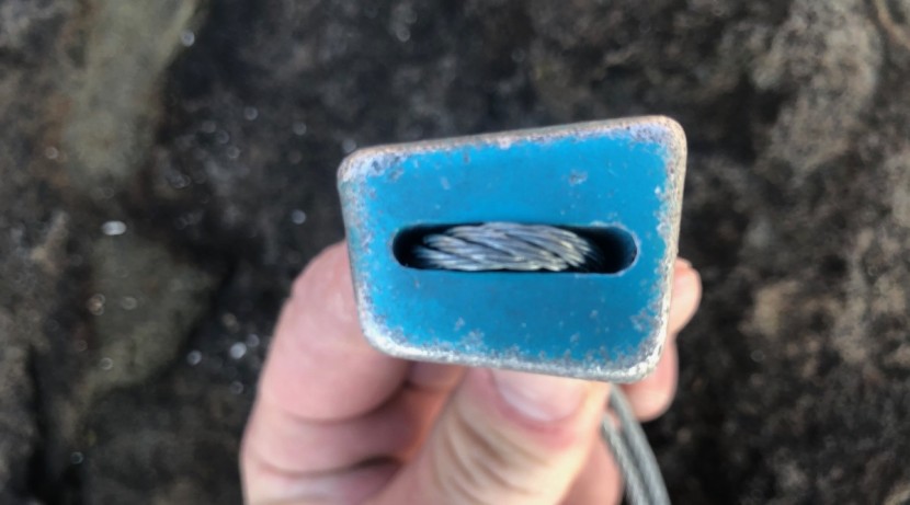 dmm alloy offset - this is the top of one of the dmm offsets. you can see how it is...