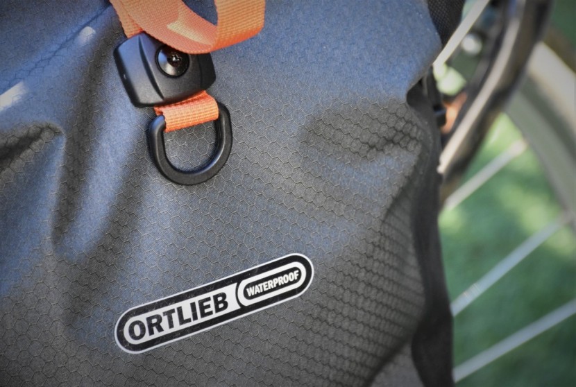 ortlieb gravel pack - the lightweight laminated ripstop nylon is strong and waterproof...