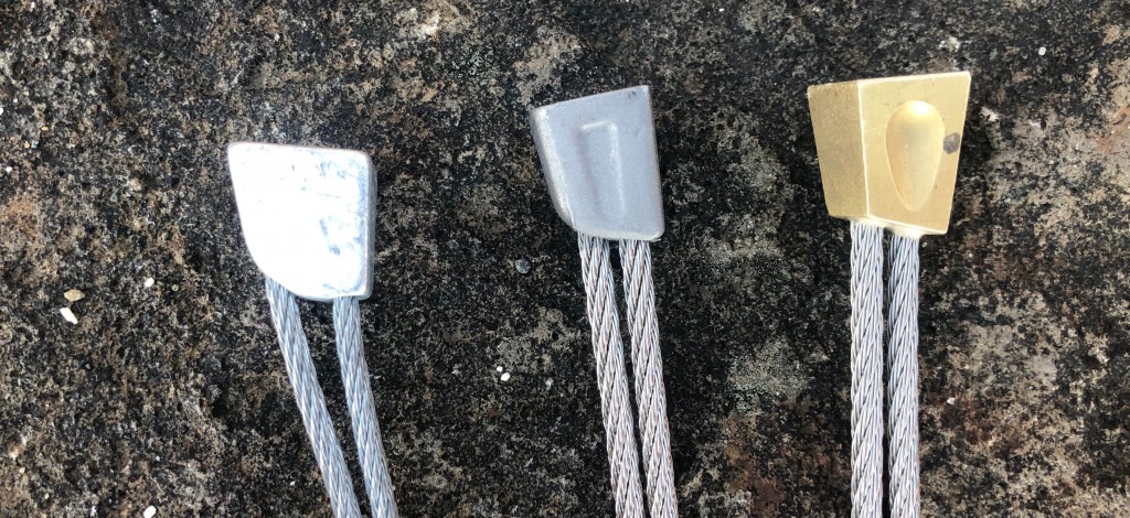 climbing nut - different models accommodate more textured or larger grained...