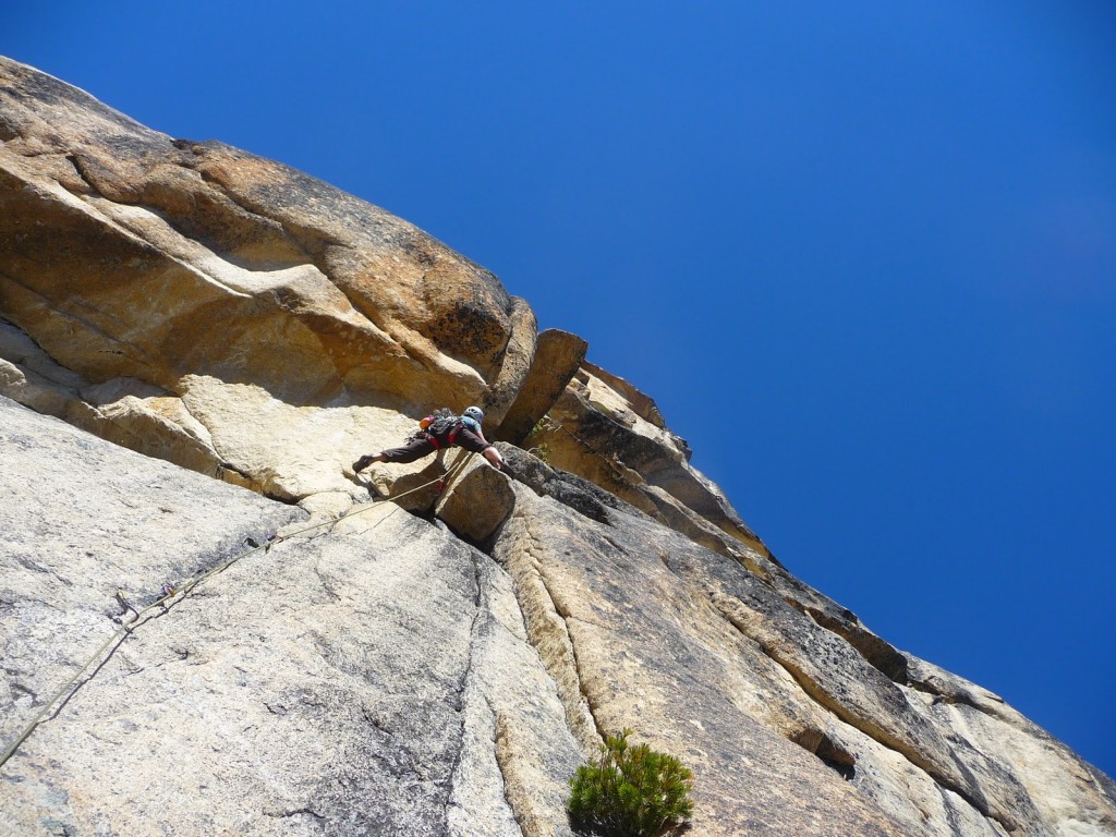 climbing nut - graham zimmerman contending with several funky pods that can only be...