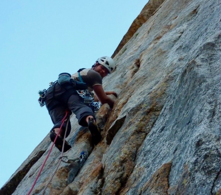 climbing nut - we think the classically curved models are fine but prefer offset...