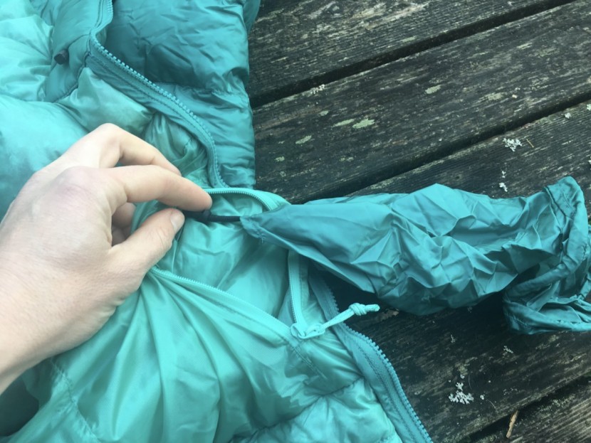 arc'teryx cerium sv hoody for women - the internal chest pocket on the arc'teryx cerium sv has a separate...