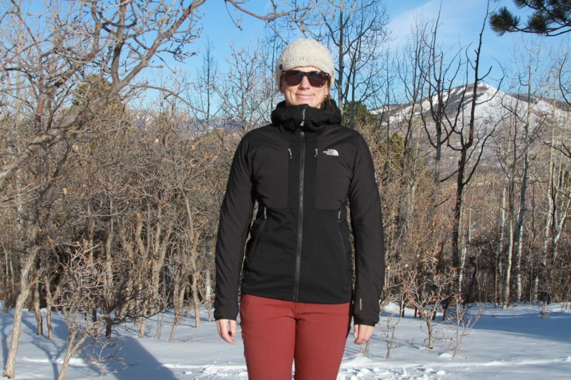 the north face summit l3 ventrix 2.0 hoodie for women - a look at the fit and style of this jacket on a 5&#039;6&quot;, 145 lb tester...