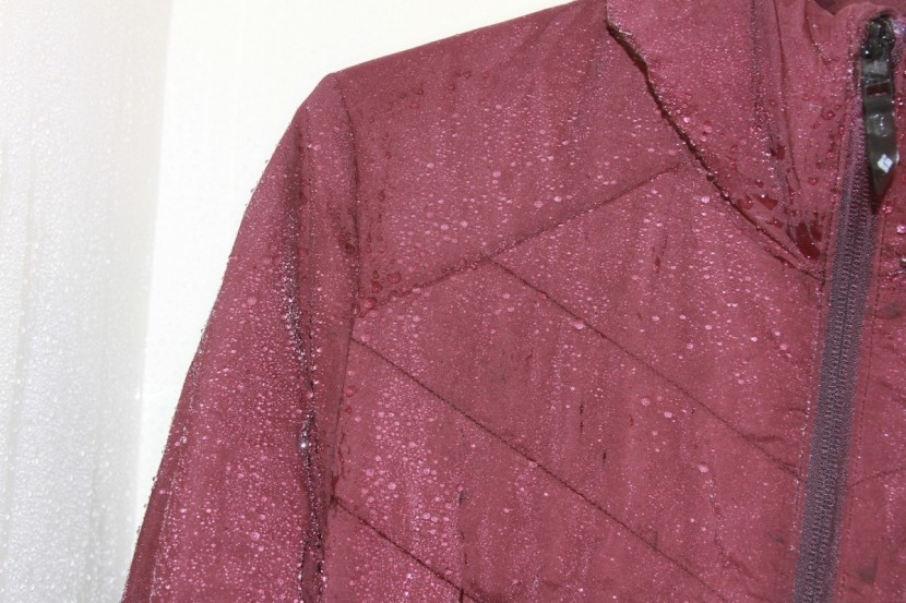 black diamond first light stretch hoody for women - while the material originally starts beading up water, it eventually...