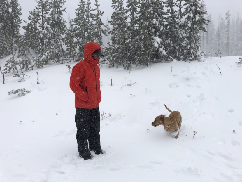 the north face summit l3 ventrix 2.0 hoody - standing still outside playing with rishi during the first major...