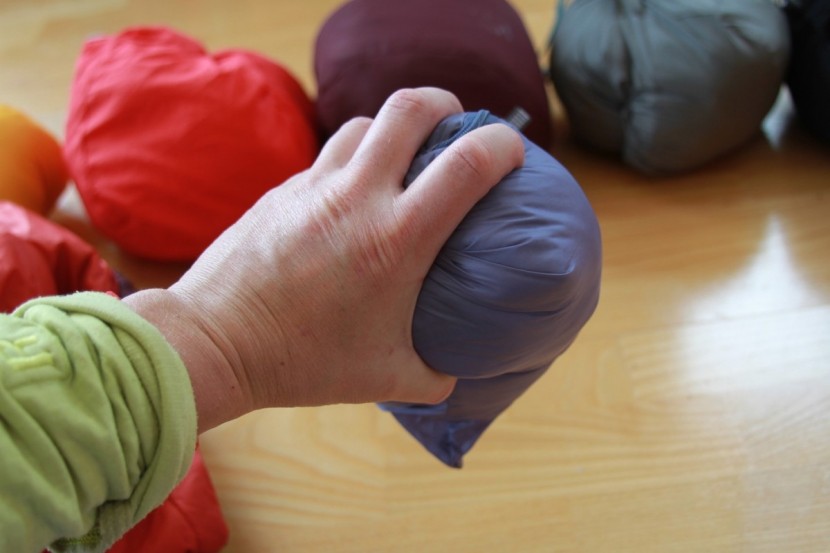 rab xenon hoodie for women - the tiny package this jacket can compress into.