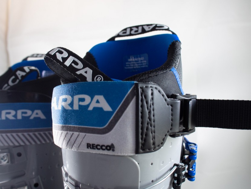 scarpa maestrale xt - the wide, stretchy, and cam-locking "power strap" really speaks to...