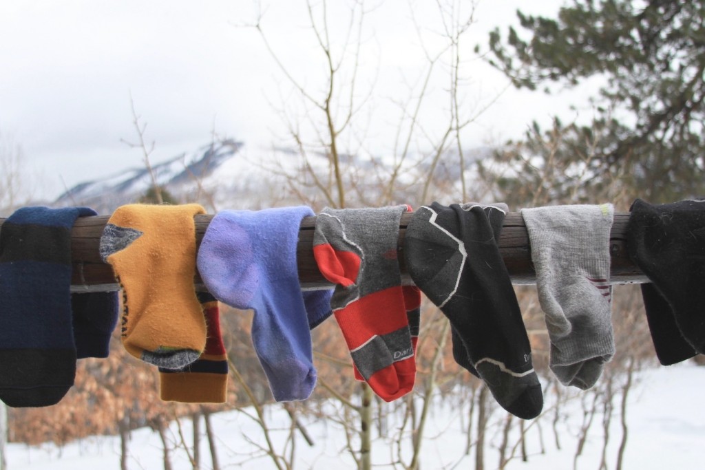 Guide: How To Dry Socks While Hiking (Also Works In Winter)