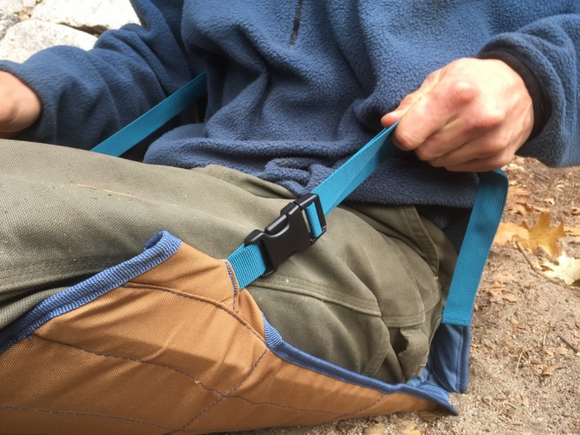 kelty camp chair - adjusting this chair to sit is easy, but we didn't like the way it...