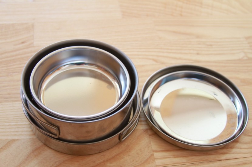 snow peak personal cooker 3 - simple and featureless. this is hardly a full kitchen, but the base...