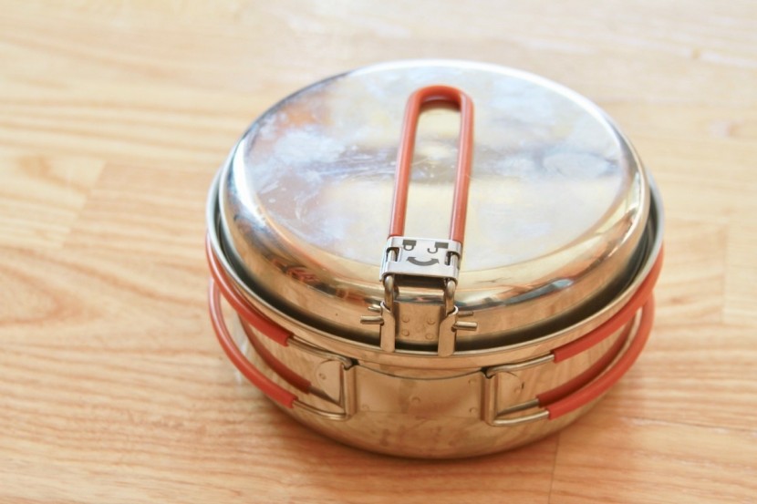 gsi outdoors glacier 1-person - a look at the whole set with everything inside.