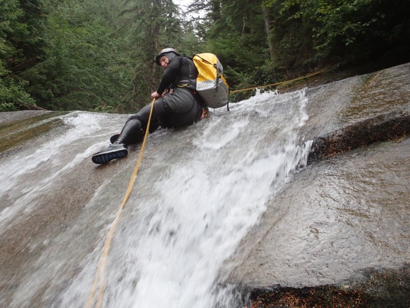 astral tr1 junction - on this rappel-assisted slide, the junctions let through a bunch of...