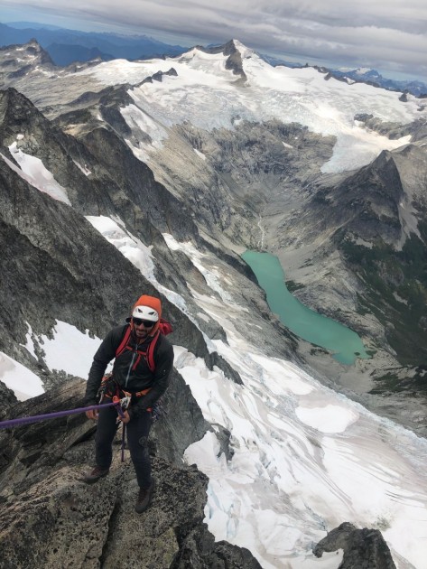 ice axe - short ice axes are also nice for alpine rock climbs where you have...