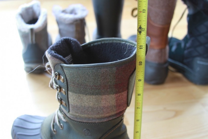 kamik sienna 2 - it&#039;s about 11 inches at its highest height. this comes about...