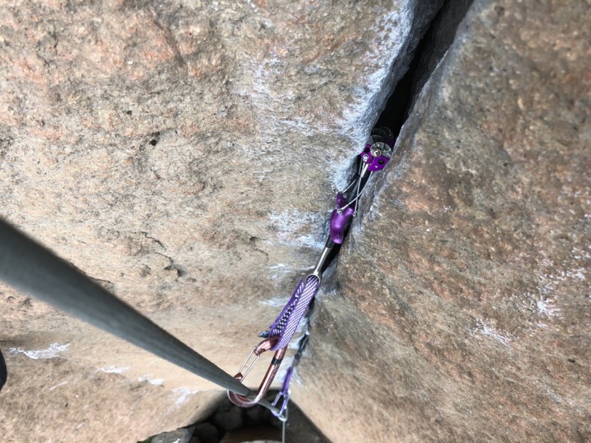 omega pacific link cam - looking down the classic splitter suzuki at trout creek, while...