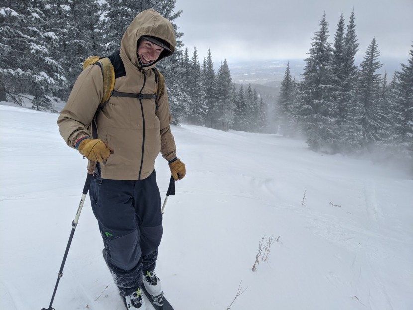 columbia flashback - cold and billowy, this jacket wouldn&#039;t be our first choice in...