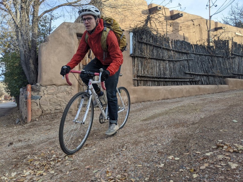 backcountry canyonlands lightweight - great for blocking wind around town, but too tightly cut to offer...