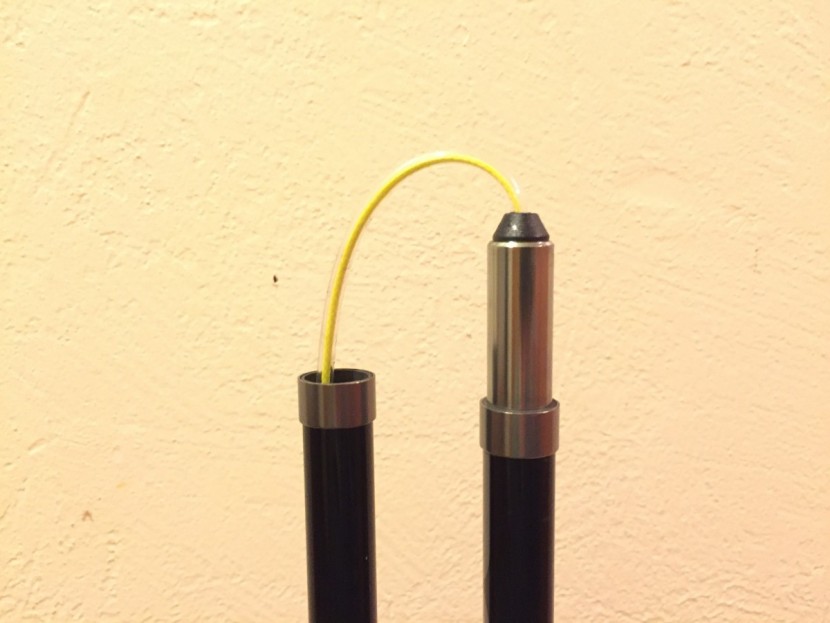 leki micro vario carbon max - metal caps to the ends of the carbon shaft components add...