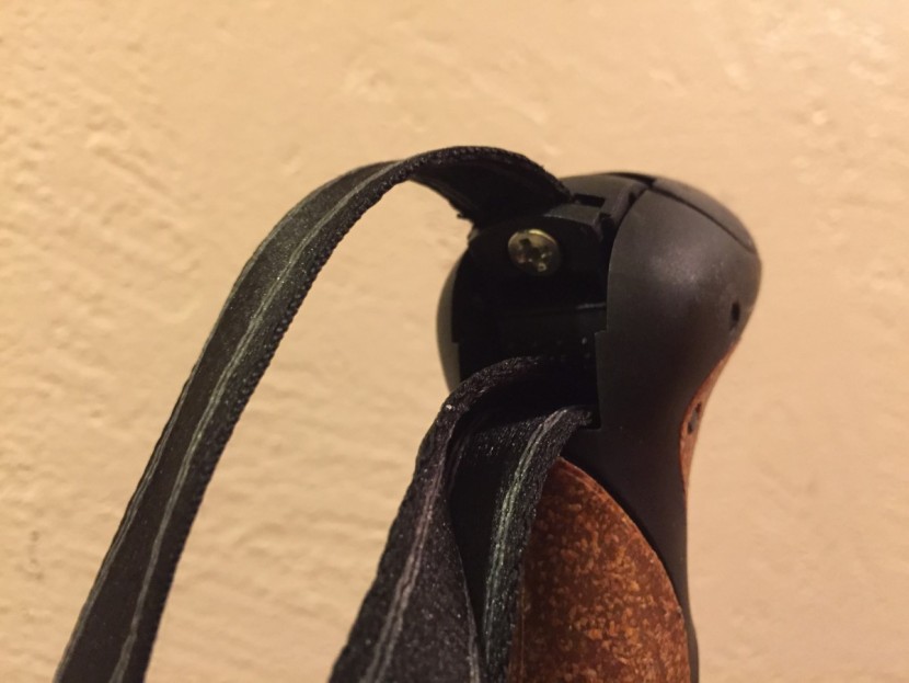 leki makalu lite cor-tec - we loved the makalu&#039;s simple wrist strap adjustment.