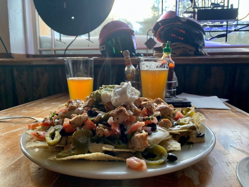 ski goggles - the rewards after a hard day of goggle testing...it&#039;s all about the...