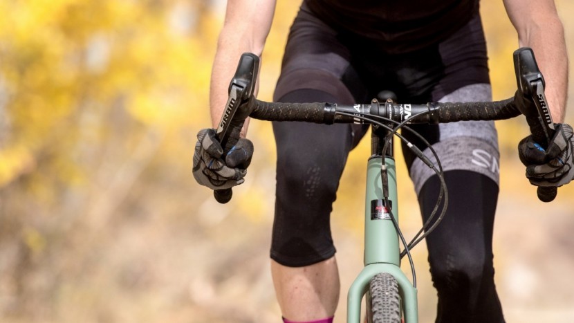 gravel bike - many gravel bikes come spec&#039;d with wider flared handlebars for...