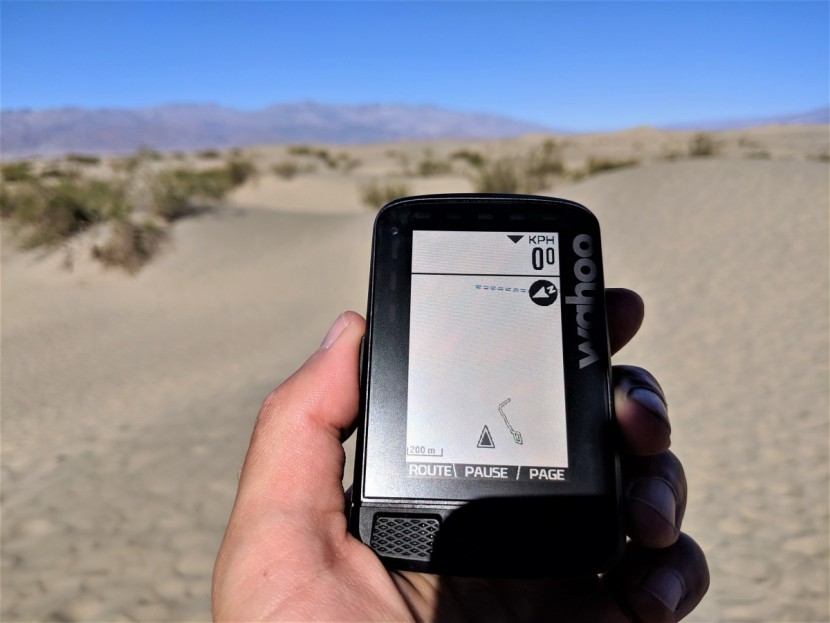 wahoo fitness elemnt roam - well outside of cell range, the wahoo fitness elemnt roam was still...