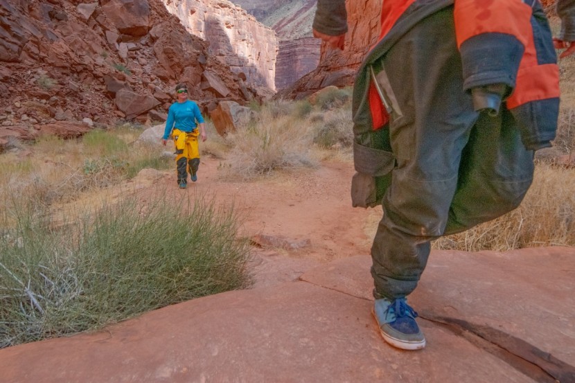 nrs vibe for women - the shoe's solid rubber rand and cordura nylon held up against...