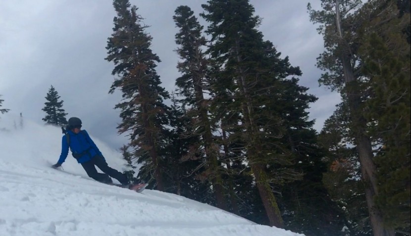 jones solution splitboard - we found the solution had more float than expected from its shape...