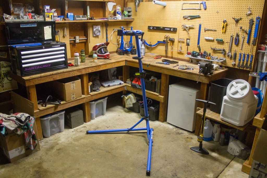 Park Tool PCS-10.2 Home Mechanic Bicycle Repair Stand, Aluminum