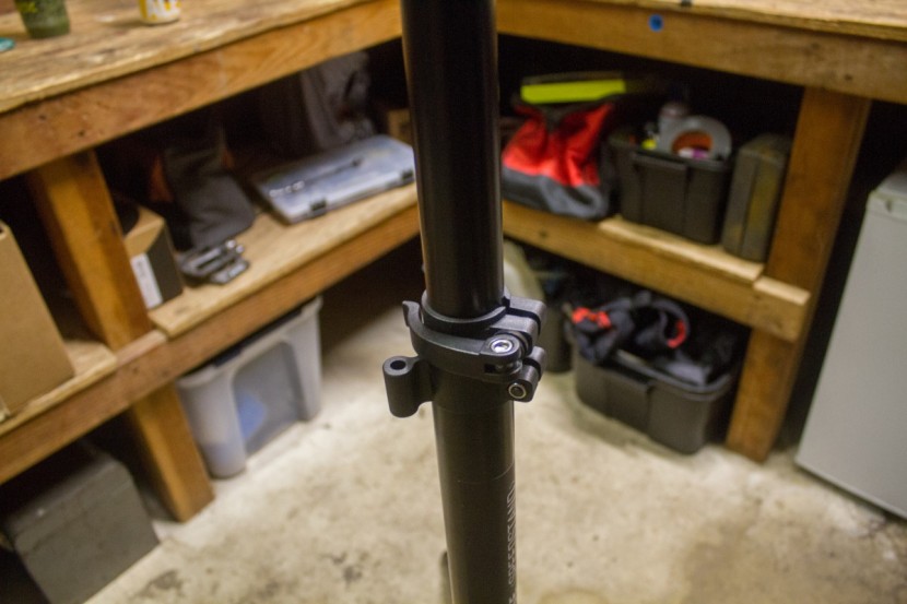 eclypse repair stand - there's nothing flashy about the height adjustment, but it does the...