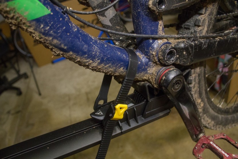 topeak prepstand x - bikes are fixed by the front axle and bottom bracket rather than...