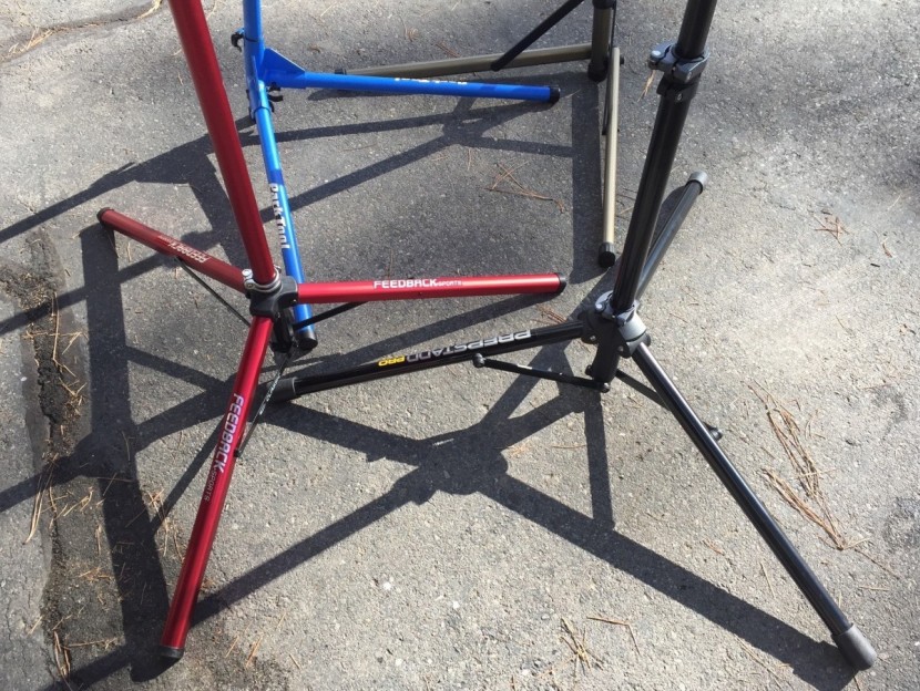 bike work stand - a stable footing is essential in a good work stand. most models have...