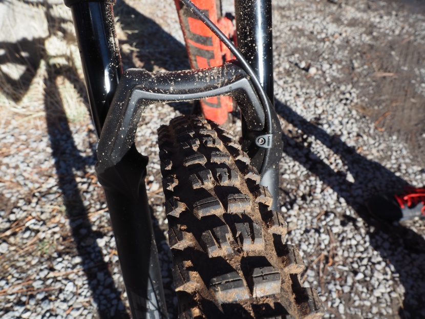 e*thirteen all-terrain race 2.4 - this isn't a particularly fast-rolling tire, but it isn't a slow...