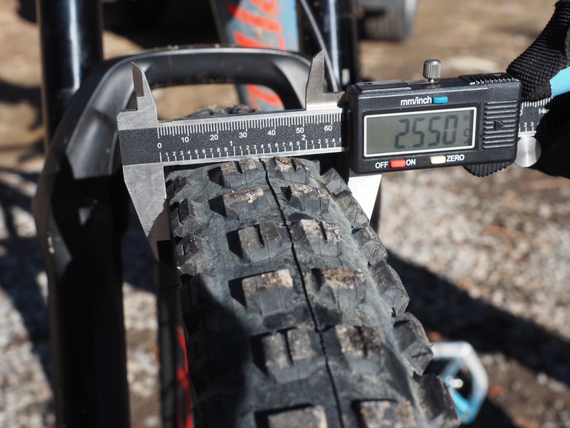 bontrager se5 team issue 2.6 - on two different rims with two different sets of calipers, we got a...