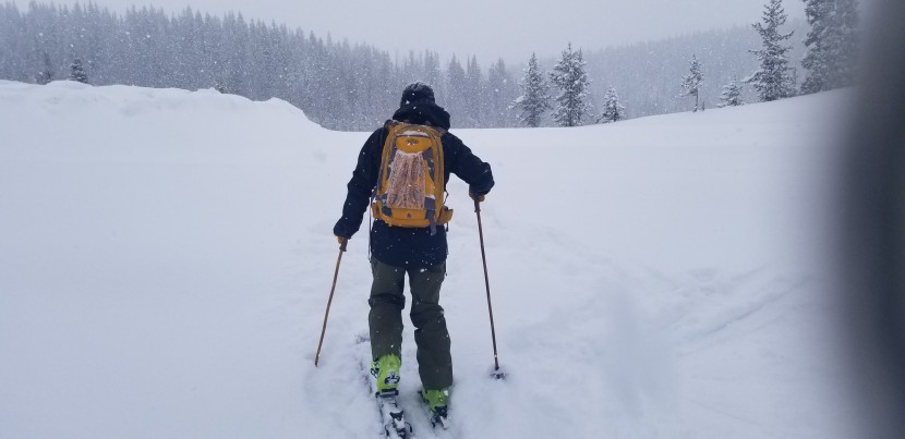 flylow oven mitt - a tough mitt that wets-out easily.