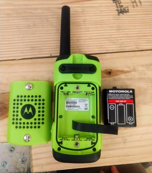 the waterproof t600 had a nice rubber seal around the battery...